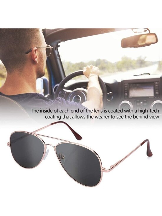 UV Protection Rearview Spy Sunglasses for Cyclists, Bikers & Commuters - Large main image 9